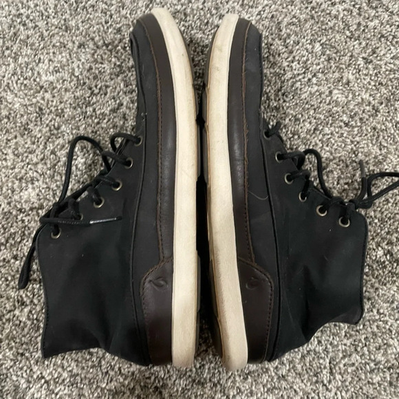 Olukai Nalukai Kapa men's black canvas chukka shoe, size 9.5 - Picture 6 of 11